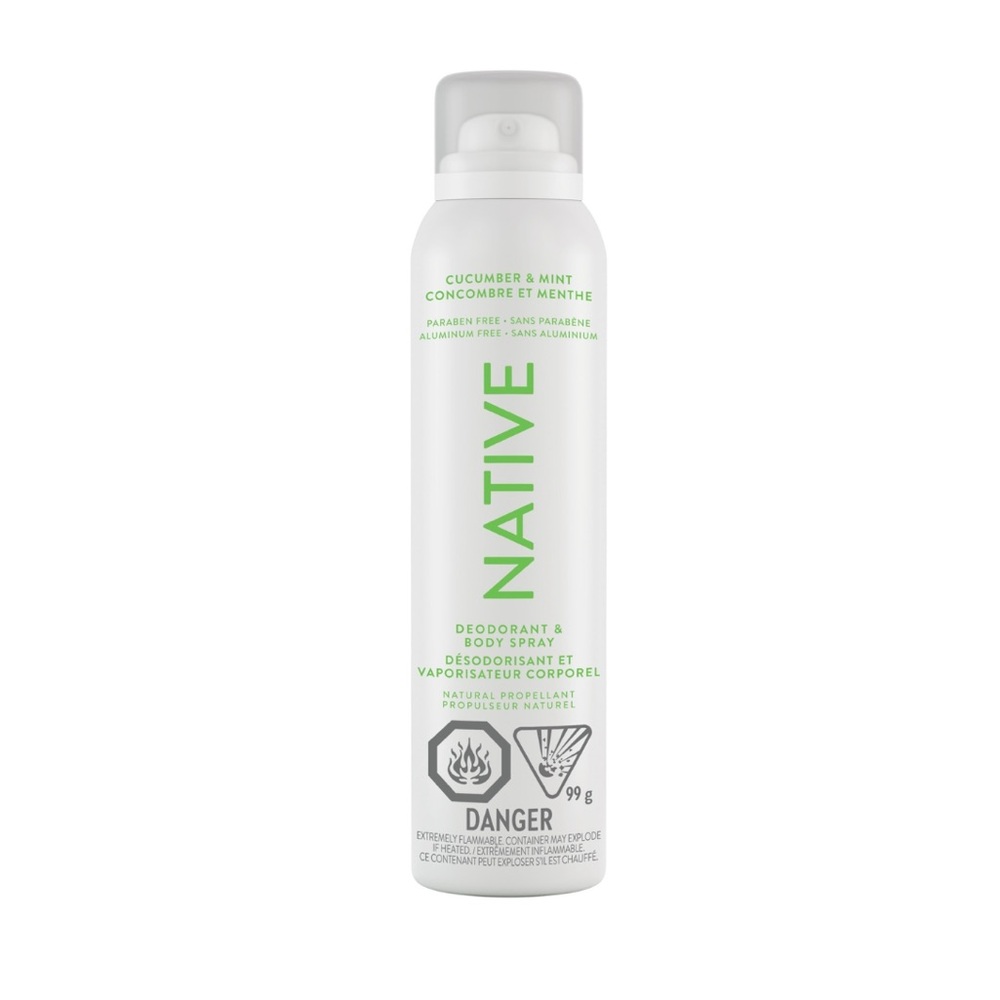 Native Cucumber & Mint Body Spra y